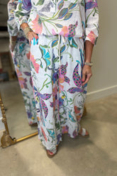Tempo Paris Palazzo Pants White