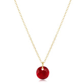 E Newton Reflections 16" Necklace Gold sm charm