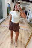 Natural Beauty Asymmetric Sweater Tank Cream