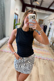 RD Style Ruri Sleeveless Draped Top Black