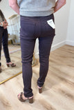 Charlie B 5 Pocket Stretch Pants Coffee