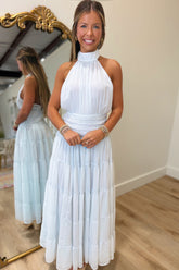 Amy Jane London Rivera Maxi Dress Blue
