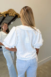 Picture Perfect Blouse White