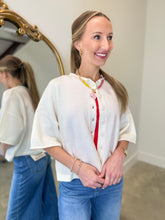 April Chill Cardigan Top Cream