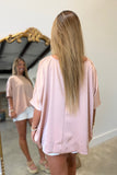 Dress It Up Blouse Blush