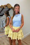 Delicates Knits Soft Tank Blue