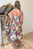 Garden Grove Midi Dress Teal