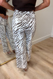 Savanna Safari Zebra Pants Ecru