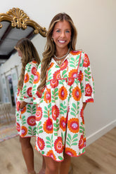 Sunday Garden Dress Cream