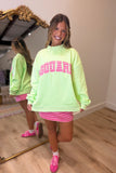 E Squared Mock Neck Sweatshirt Strawberry Shortcake