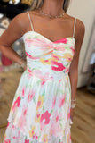 Sunset Petals Maxi Dress