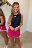 Snapflair Cropped Tank Black