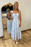 Bloom & Grace Maxi Dress Blue