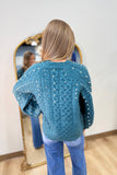 Girls in Pearls Sweater Emerald