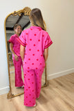 Dot the Day Pant Set Pink