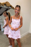Petal Rush Open Back Athletic Dress Pink RESTOCK