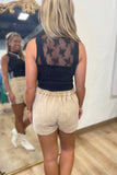 Cider Lane Skort Ash Taupe
