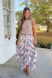 Blueberry Cobbler Plaid Skirt