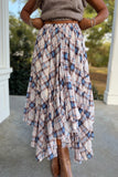Blueberry Cobbler Plaid Skirt