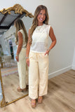 Capri Sunlight Striped Pants