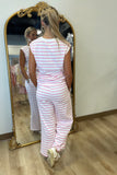 Travel in Style 2 Piece Pant Set Pink