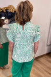 Easy Going Blouse Green