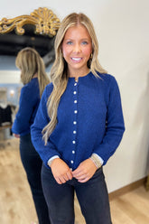 Colorway Cardigan Navy