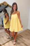 Good as Gold Button Dress