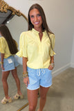Spring Revival Top Yellow