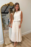Capri Sands Skirt Set Beige