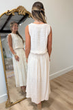 Capri Sands Skirt Set Beige
