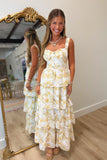 Tea Time Tiered Eyelet Dress