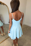 Simple Spring Fit and Flare Dress Mint