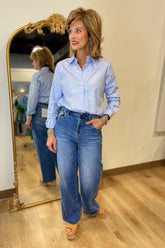 Renuar Bluebell Combo Shirt