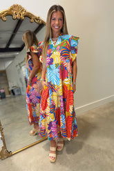 Colors of the Wind Midi Dress