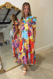 Colors of the Wind Midi Dress