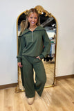 Amelia Ribbed Zip Up Set (new colors)