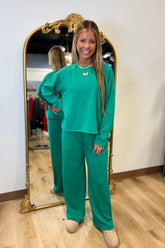 Skylar Scuba Round Neck Set (various colors)