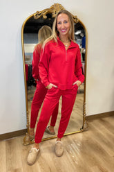 Sophia Scuba Jogger Set (various colors)