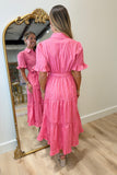 Steal The Show in Stripes Dress Pink