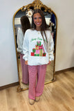 Merry Everything Embroidered Sweatshirt