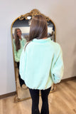 Seafoam Sherpa Jacket