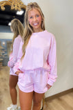 Sydney Mock Net Short Set Pink