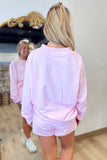 Sydney Mock Net Short Set Pink