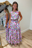 Thira Floral Skirt Set