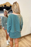 Harvest Striped Skort Set Green