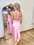 Blush and Dusk Slip Dress