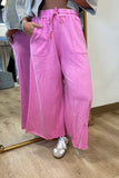 Tyler Wide Leg Pant Barbie Pink