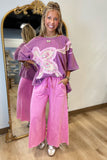 Tyler Wide Leg Pant Barbie Pink