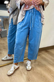 Tyler Barrel Pant Day Blue
